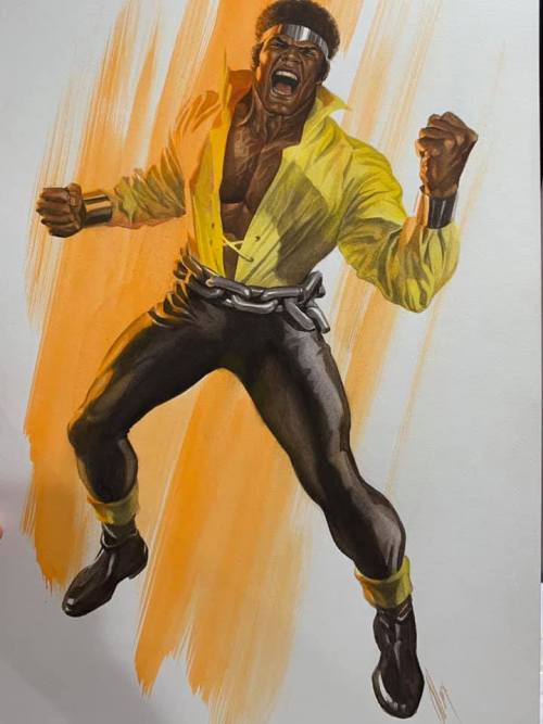 superheroesincolor:  Luke Cage by Alex Ross