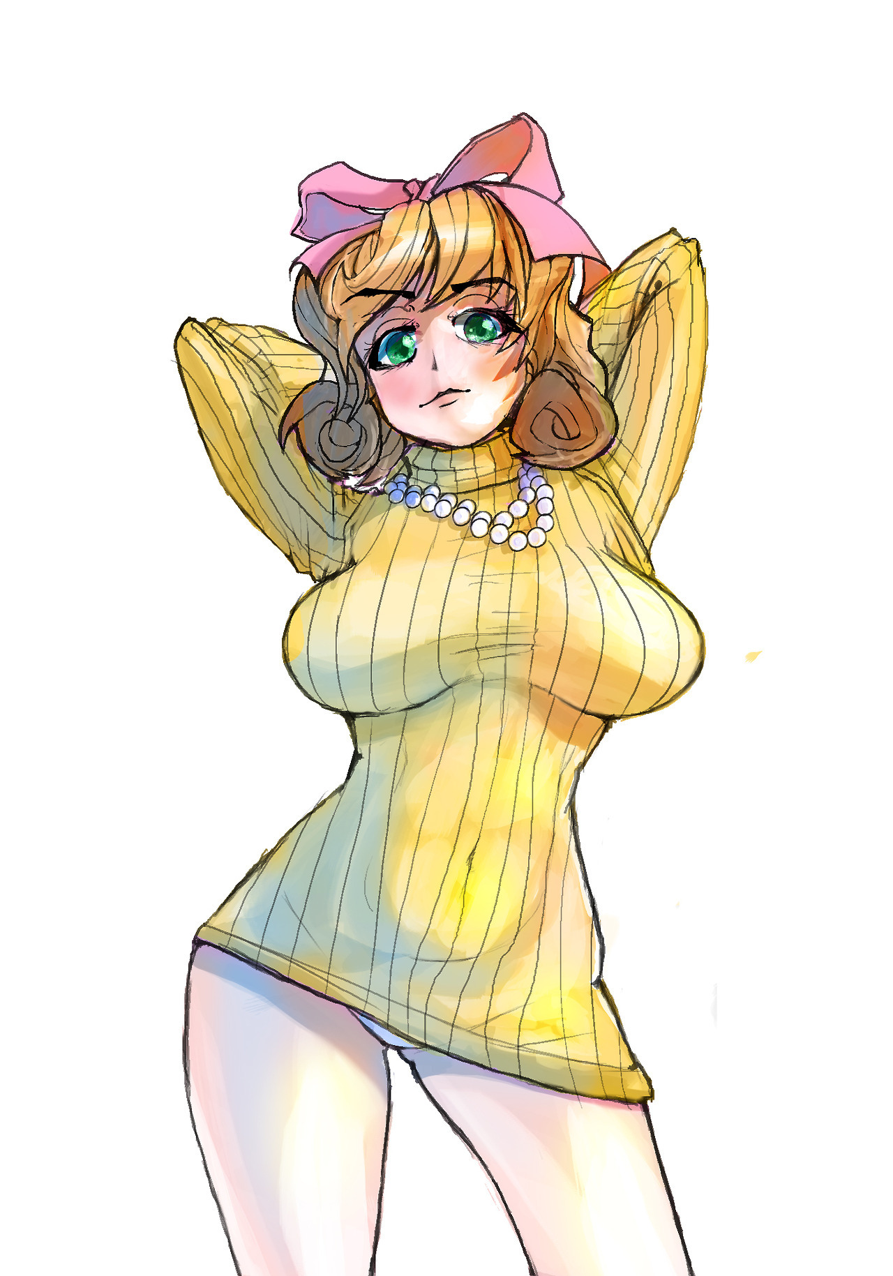besthetz: Haruka from Senran Kagura  drawn/colored in Photoshop using a Cintiq 13″