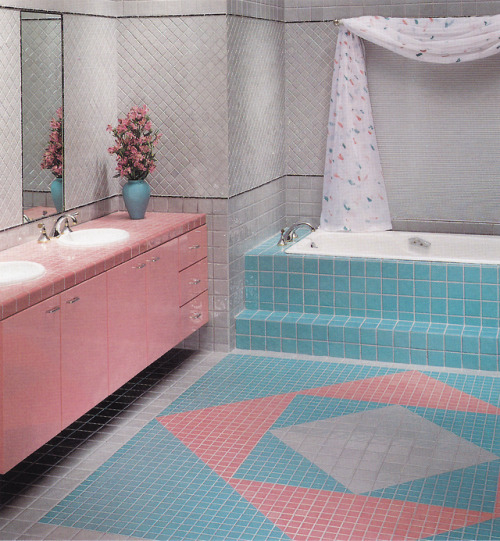 jpegfantasy: A Portfolio of Bathroom Ideas, Cowles Publishing, 1994  Salvaged & scanned by @jpeg