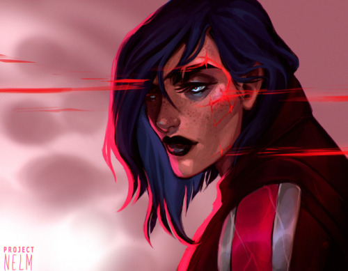 projectnelm: Stress relief doodles turned into these.