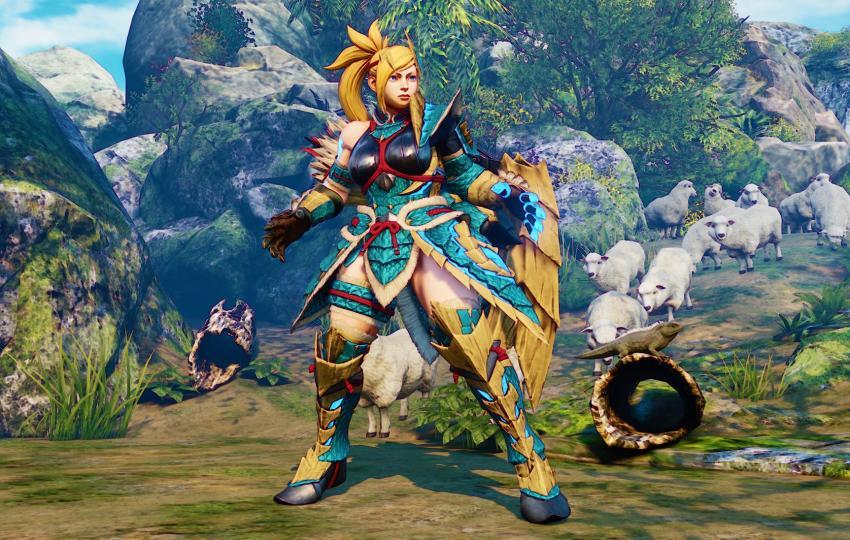 hershuargames:Monster Hunter Collabo Costumes