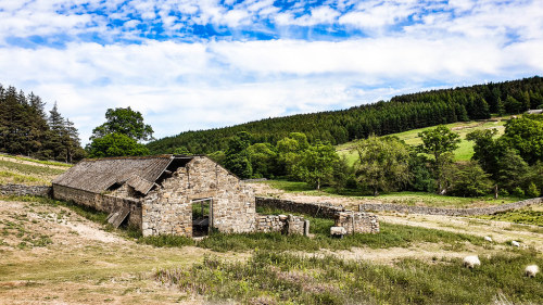 Baysdale - Old Barn by Yorkshire Lad - Paul Thackray Baysdale lies at the western end of Esk Dale, m