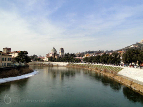 inphotosbygee:  San Giorgio Church in Braida, in Verona, Feb 2012