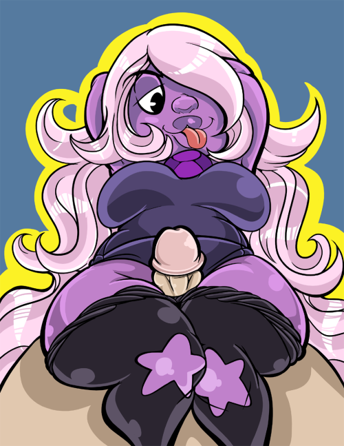 drills-art:  First pair of YCHs from the second batch! Amethyst for lotta-sumata! Really fun character, I need to actually watch this show sometime!  Super awesome, thanks again Drills!