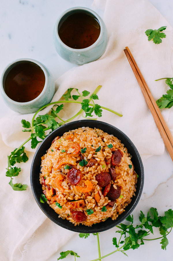 justfoodsingeneral:  Sticky Rice with Chinese Sausage 香肠糯米饭