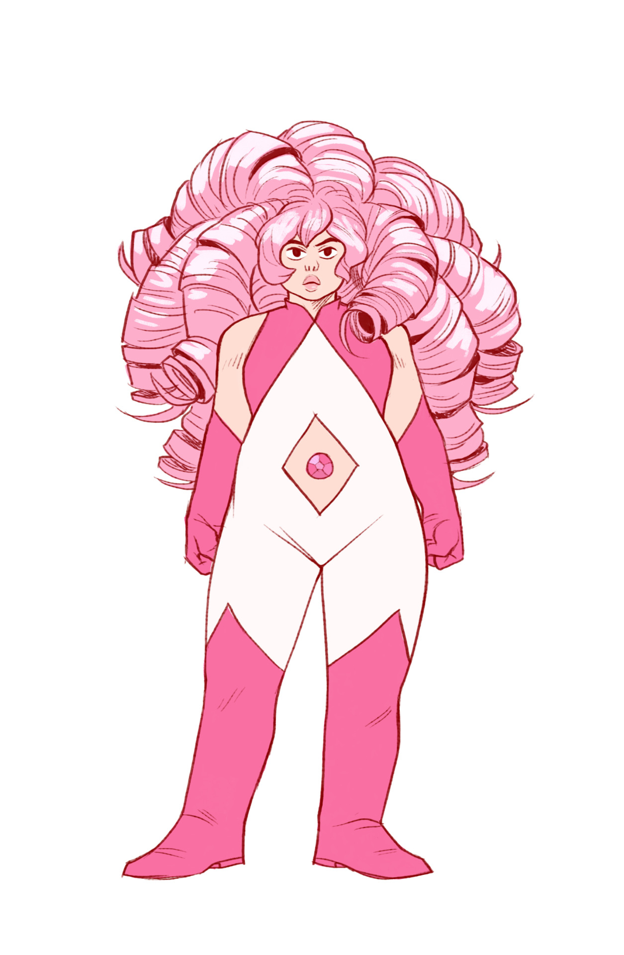 fernacular:  Speculations on what Pearl and Rose may have looked like pre-rebellion