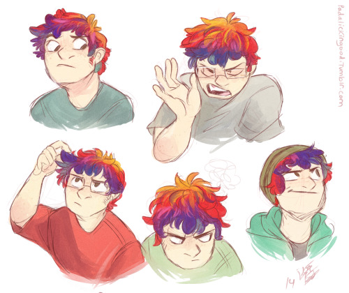 padalickingood:You honestly don’t even need to ask. I love drawin’ this boy with rainbow hair#i have