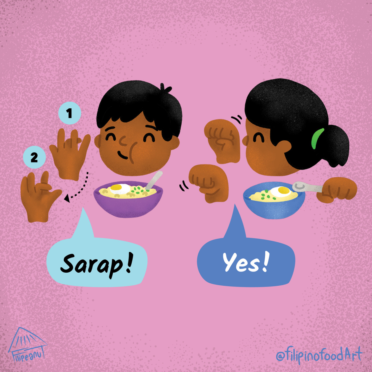 Filipino food art on tumblr
