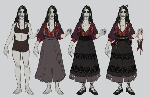 teaweltzer:I do really love Laudna’s outfit a lot already so this is just more of a breakdown