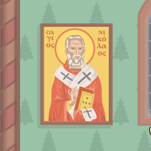 Did St. Nicholas leave a present in your shoe this morning? Happy feast day to the original Santa Cl