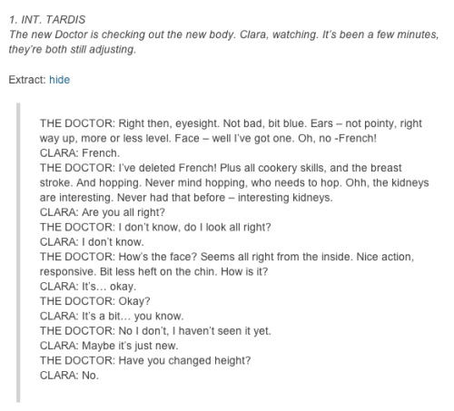 mynamjo:  drugs-in-ur-coffee:  voojewdragon:  50shades-of-ba-sing-se:  daftwithoneshoe:  starkhonor:     lumos5000:  these are really cool and for the record i can’t seem to not read them in Matt Smith voice [x]    I’m reading them in Tom Hiddleston’s