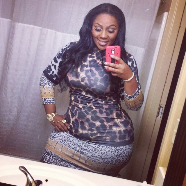 planetofthickbeautifulwomen:   Francie Mua Maupin Repping the City of Atlanta 