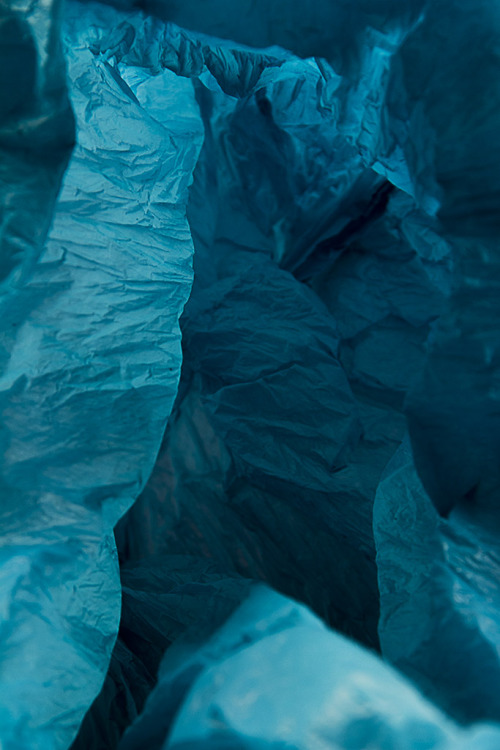 Plastic Bag Landscapes by Vilde RolfsonOngoing project, where I use light and colored background to 