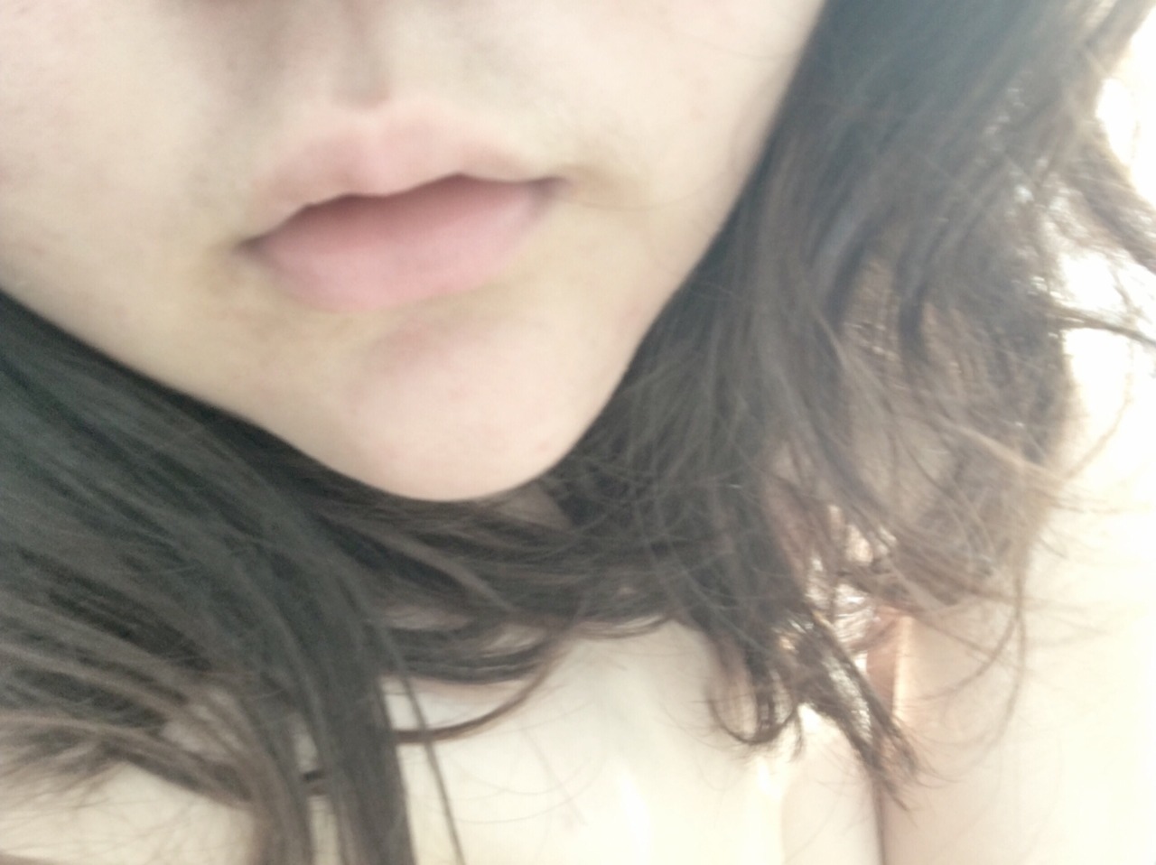 chubby-teen-whore:  I don’t really like anything about my lips except the fact