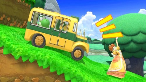 chaotic-tide:  oxnardsart:  Daisy look out, the bus is coming! Oh my god. She can’t hear us!   