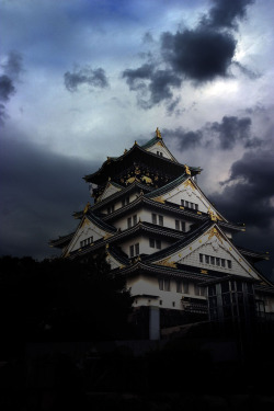 creatio-ex-materia:  Temple in Osaka (By funkylizard)