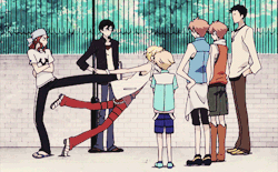 Clef-The-Otaku:  Funny How They All Just Watch. I Can Just Imagine; “Argh! He Kicked