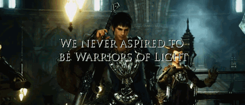 In Honor Of Shadowbringers, Ill Try To Make You Have Feels With An Excerpt From The Warriors Of Darkness.