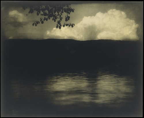 The Big White Cloud, Lake George (1903, printed 1904) Edward J. Steichen Direct carbon print