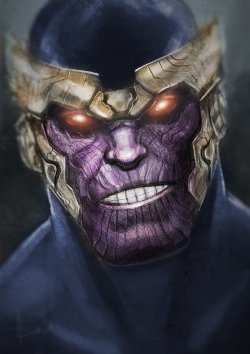 herochan:  Thanos Created by Al Brandon Siochi