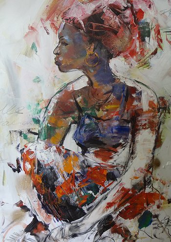 cultureunseen:  Works by Patrick Kinuthiahttp://kinuthiapat.wix.com/impressions-africa