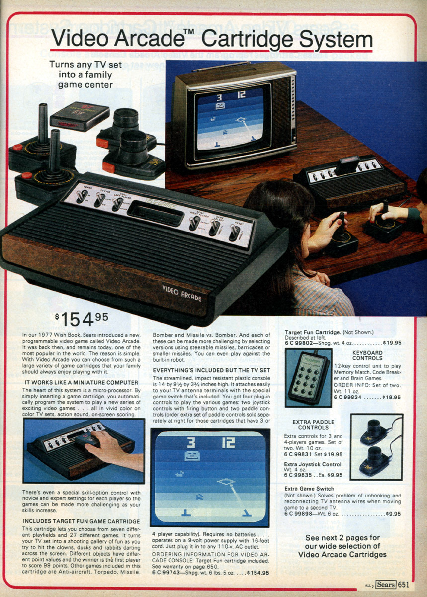 gameraboy:  1979-xx-xx Sears Christmas Catalog P651 by Wishbook on Flickr. White