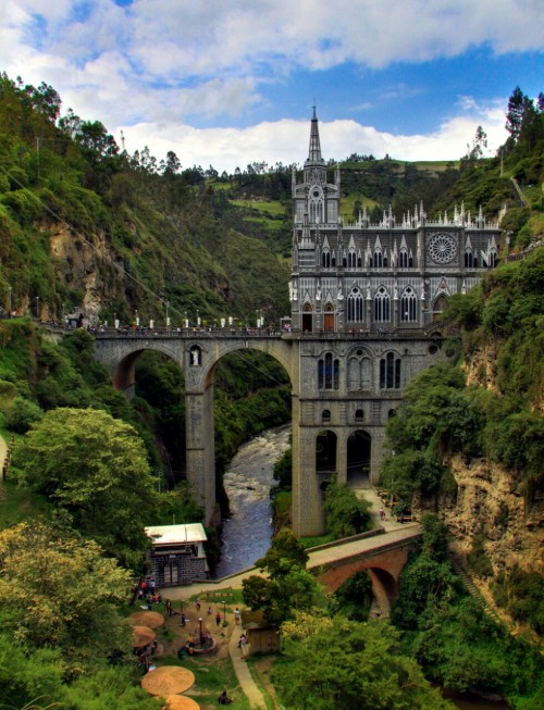 Las lajas sanctuary, Colombia