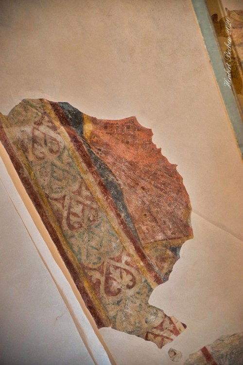 fuckyeahwallpaintings:Protestant Church at Marienhagen, Germany, about 1300uncovered and restored 19