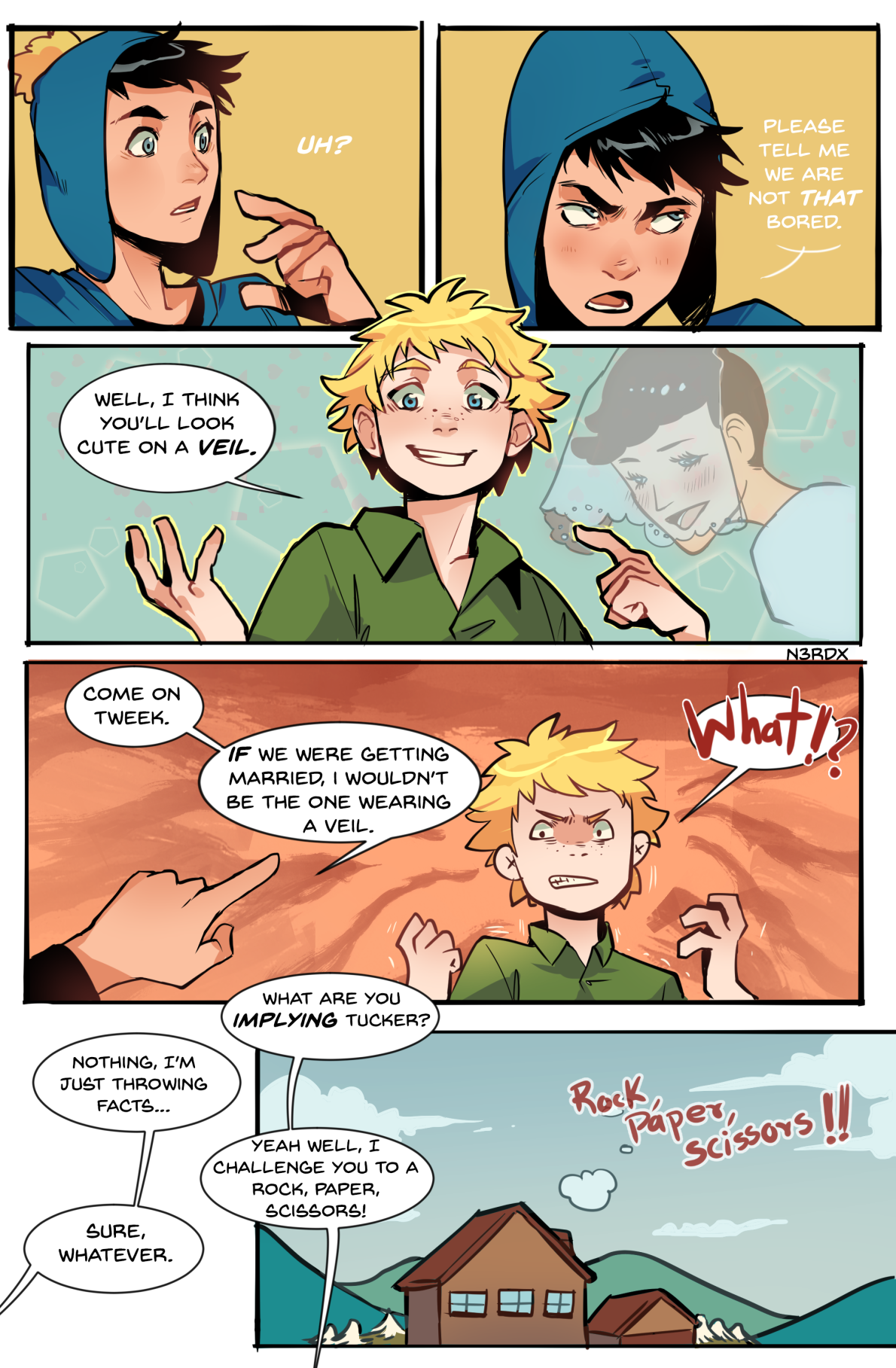 Craig and tweek comic