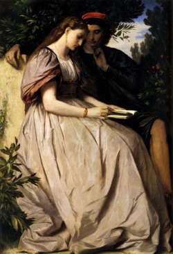 art-is-art-is-art:  Paolo and Francesca, Anselm Feuerbach 