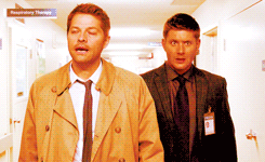 mishacolins: Dean x Cas + colors