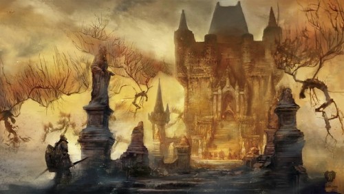 geekynerfherder: Cook & Becker, in partnership with From Software, are releasing a new collection of art prints featuring concept art from the video game, ‘Dark Souls III’. Each is a limited edition, hand numbered, museum-grade giclee print available