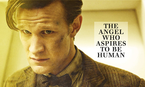 bagendhobbit:  “I always think of the Doctor, bizarrely, as the more human one.