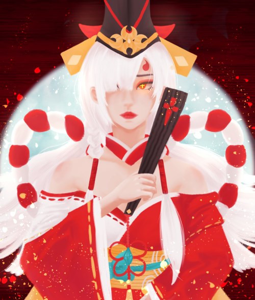 Jfjdjd Hi;;; Here's This Lovely Which I Managed To Pull In Summoners War Recently DhsjsjHer Name Is Tomoe