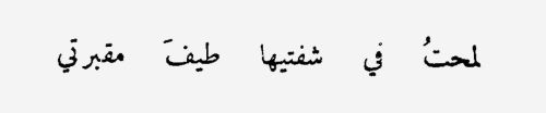 arab-quotes:I caught a glimpse of my grave in her lips .Quotes إقتباسات