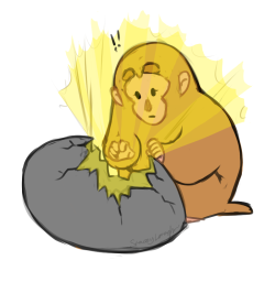 fireandshellamari:  That AU of Sun Wukong being a baby and being adopted by one of HuaGuo Shan’s resident monkey mama’s might have grown on me. Also the reason I chose macaque’s instead of a resident monkey of China is that the style of the first