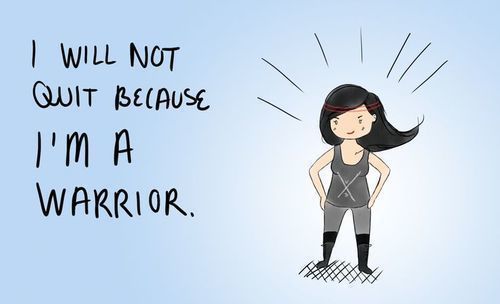 elisskate:  Fight like a beast | via Tumblr on We Heart It. 