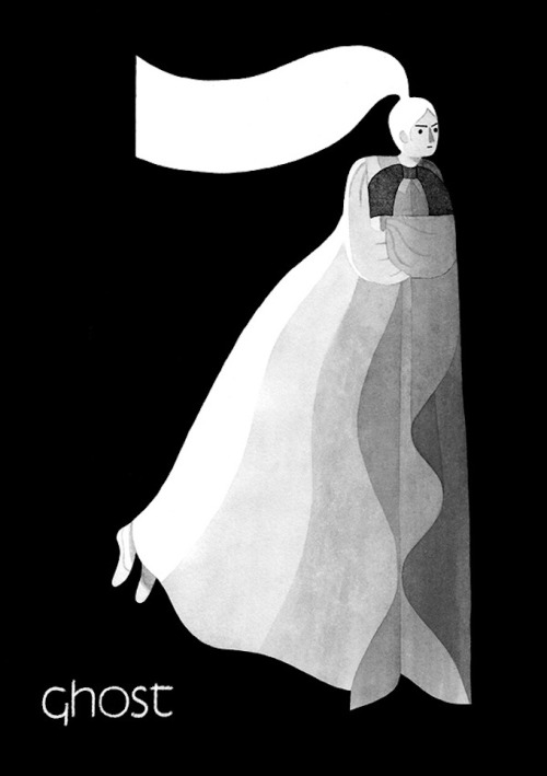 Ghost zine by Eleni Kalorkoti