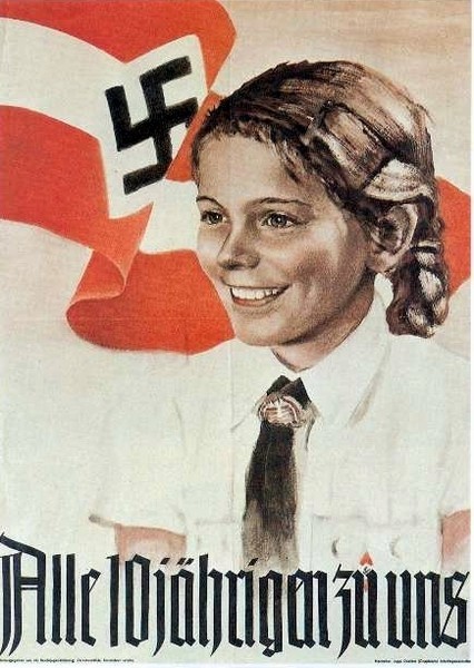 Nazi germany hitler youth girls