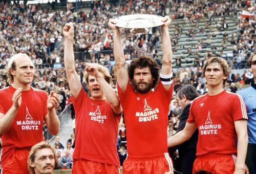 FC Bayern München Mannschaftskarte Deutscher Meister 1980