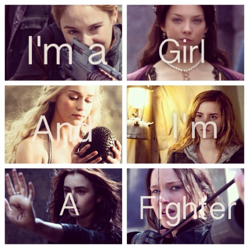 I’m a girl and I’m a fighter
