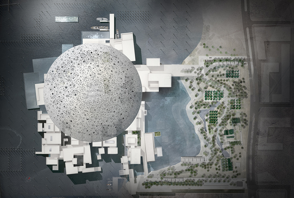 incorporatedchaos:  The Abu Dhabi Louvre by Jean Nouvel.  The museum designed as