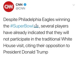 odinsblog: Eagles don’t like Trump, remember? 