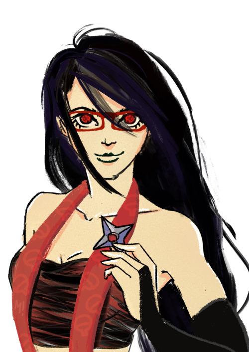 Adult Uchiha Sarada YUHnotonegoro - Illustrations ART street