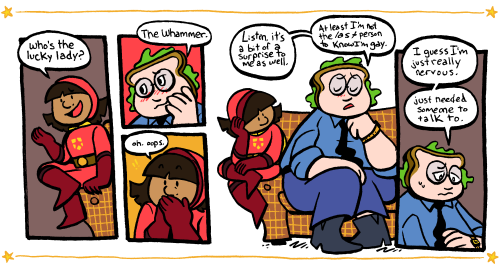 ingramjinkins:Chuck/Whammer comic to soothe the soul