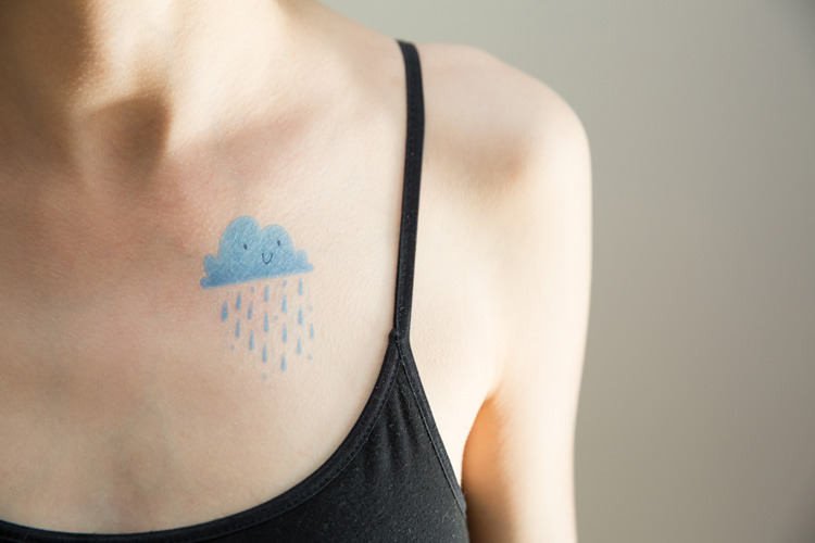 It’s a cloudy start to the day by our office, if only all clouds were as cute as this tattoo.
Check it out!