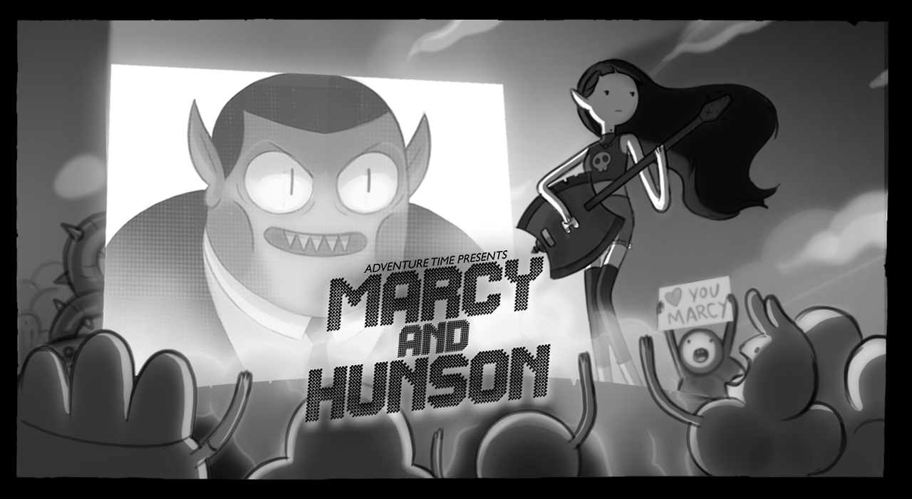 halfglovepunch:Here are some sketches/predesign stuff for Marcy &amp; Hunson.