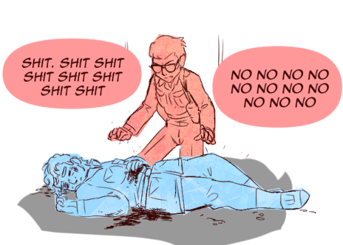 fireflysummers:ineffablelovebirds:fireflysummers:Aziraphale is wounded and left to die. Crowley find