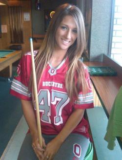 sportsladies:  Ohio State Buckeyes hottie