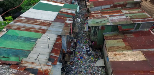 Pasig River. The river, one of the most polluted on Earth, is considered biologically dead.